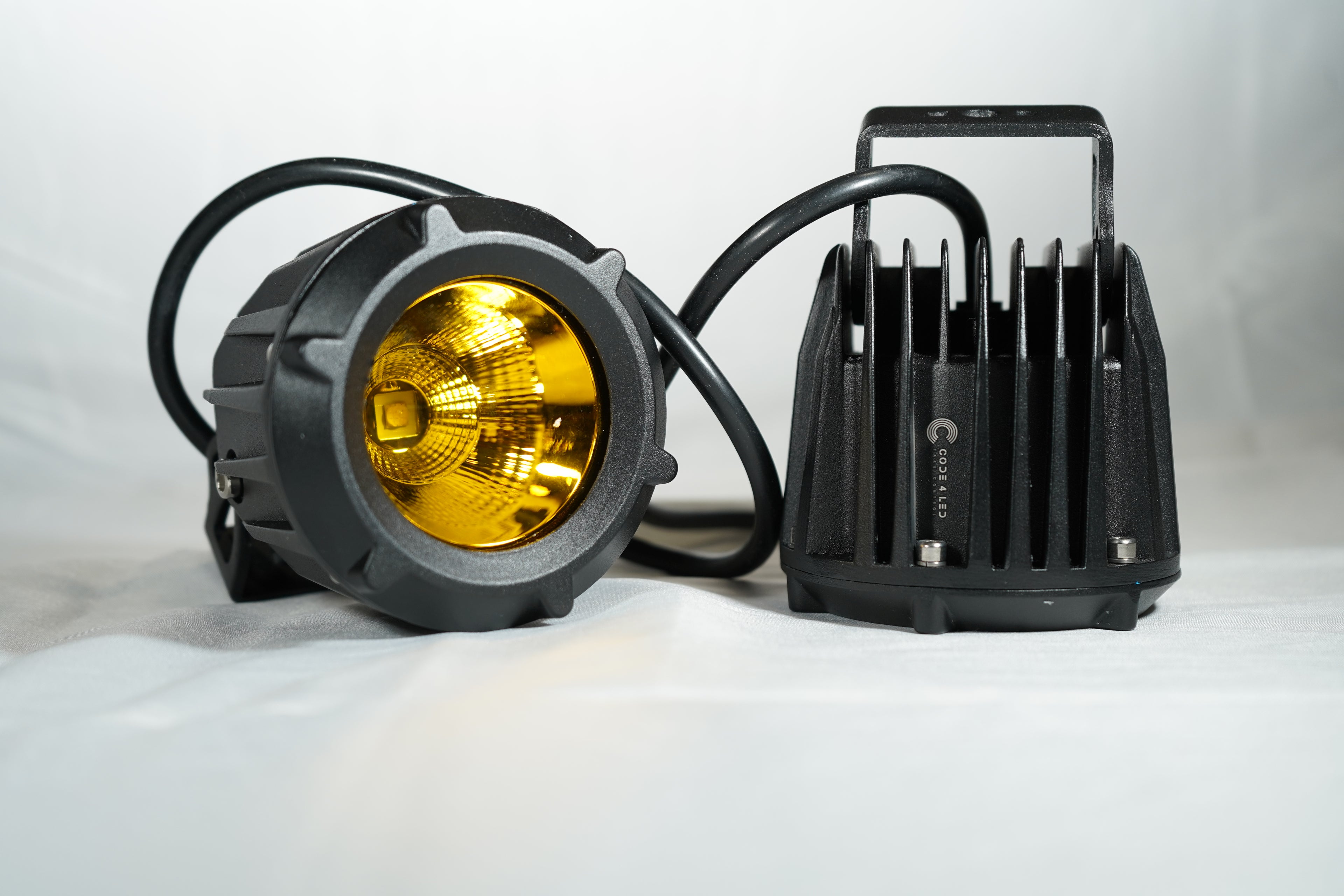 Code 4 Led 4 Inch Round Compass Pod Light