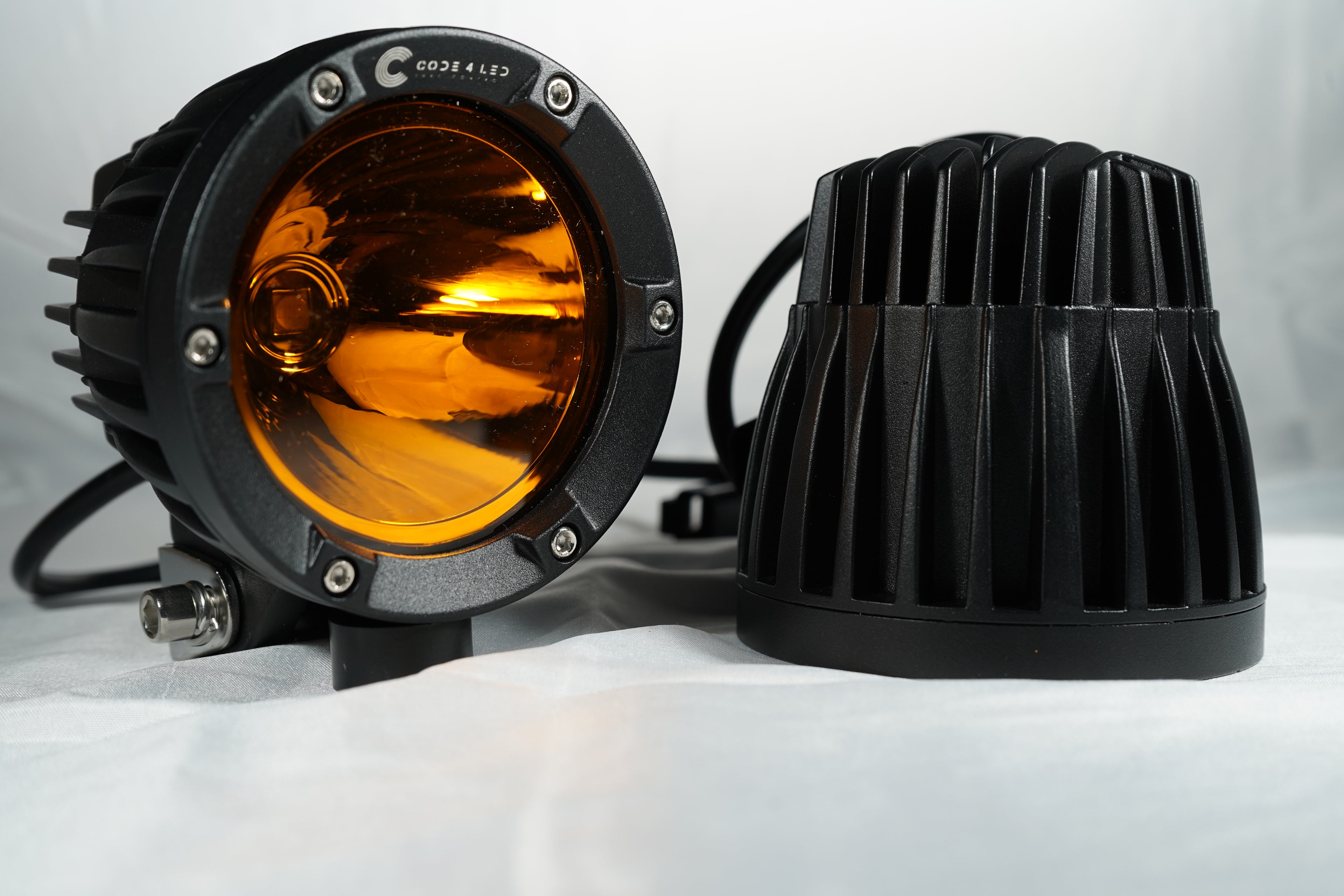 Code 4 Led 5 Inch Round Cyclone Pod Light