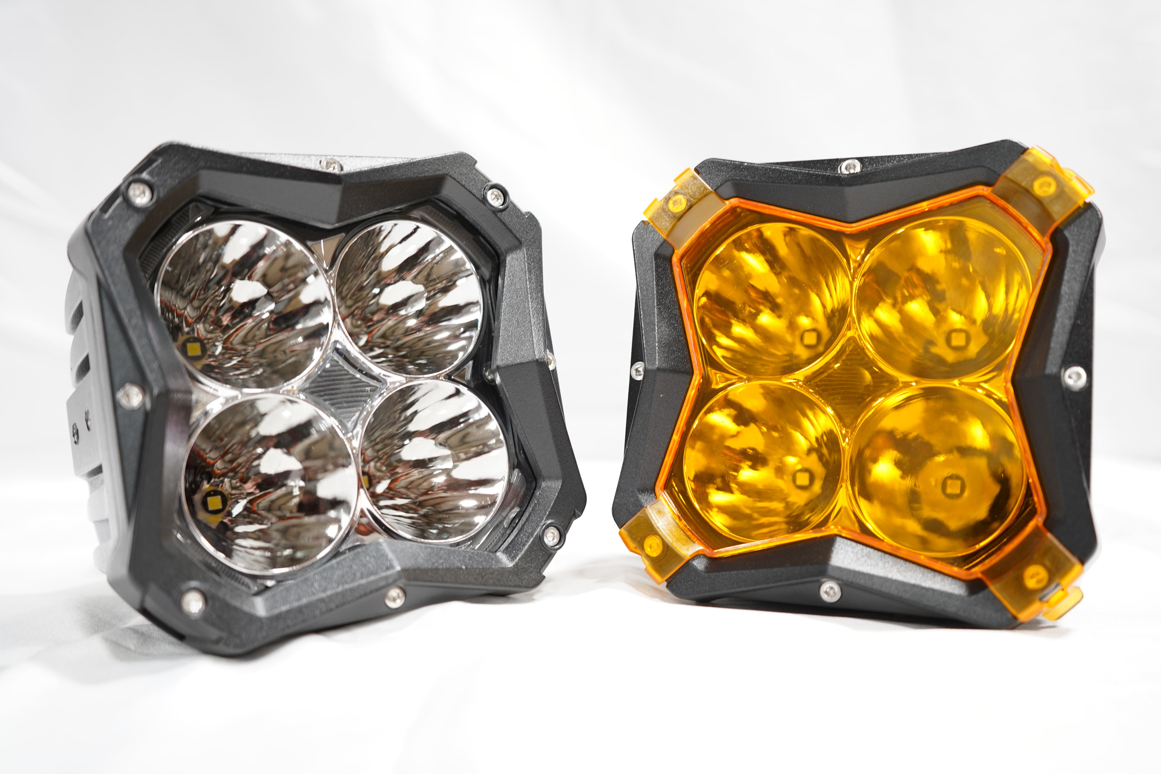 Code 4 Led 5 Inch Sqaure Dice Pod Light