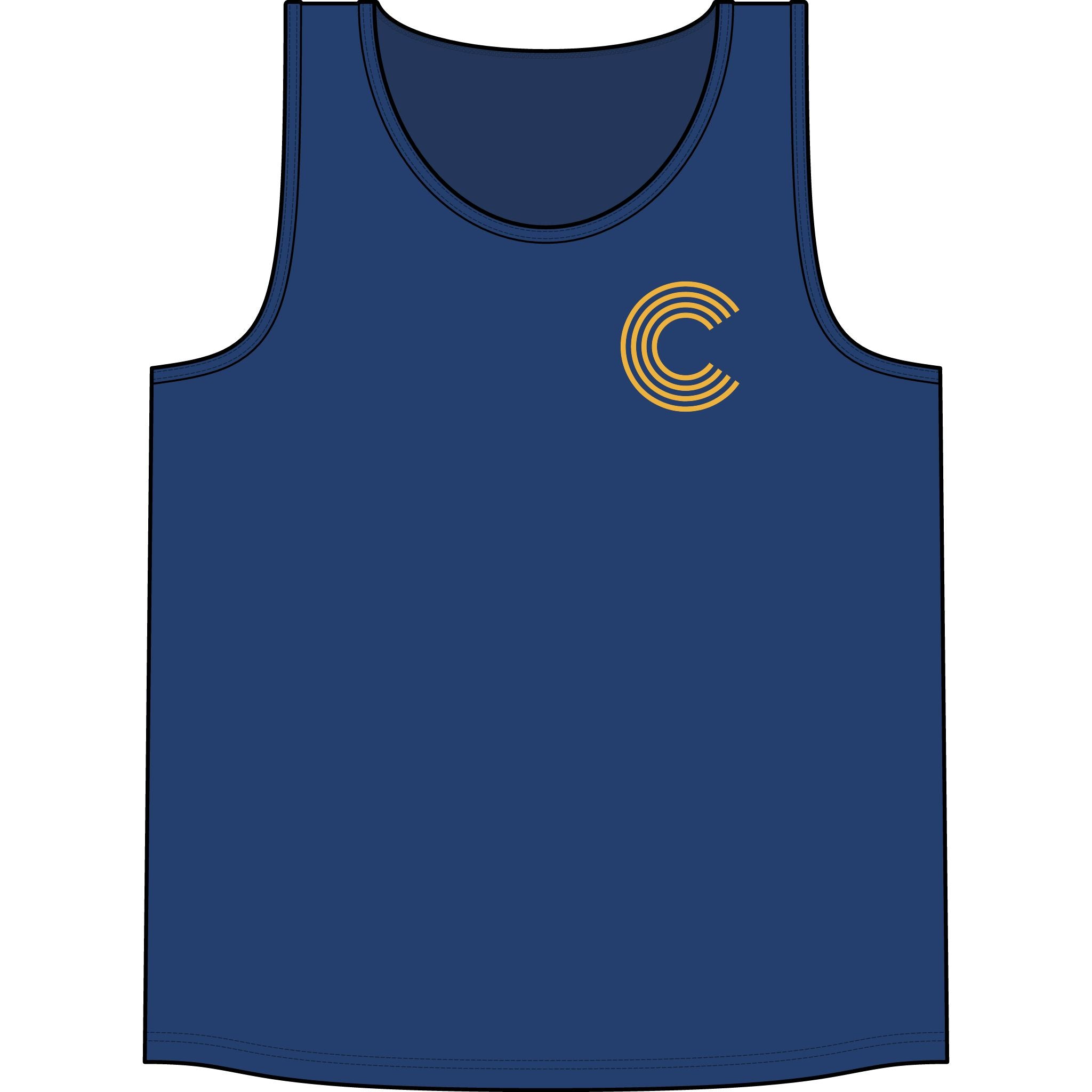 Big & Tall - Code 4 LED Supply "Lights Before Lockers" Tank