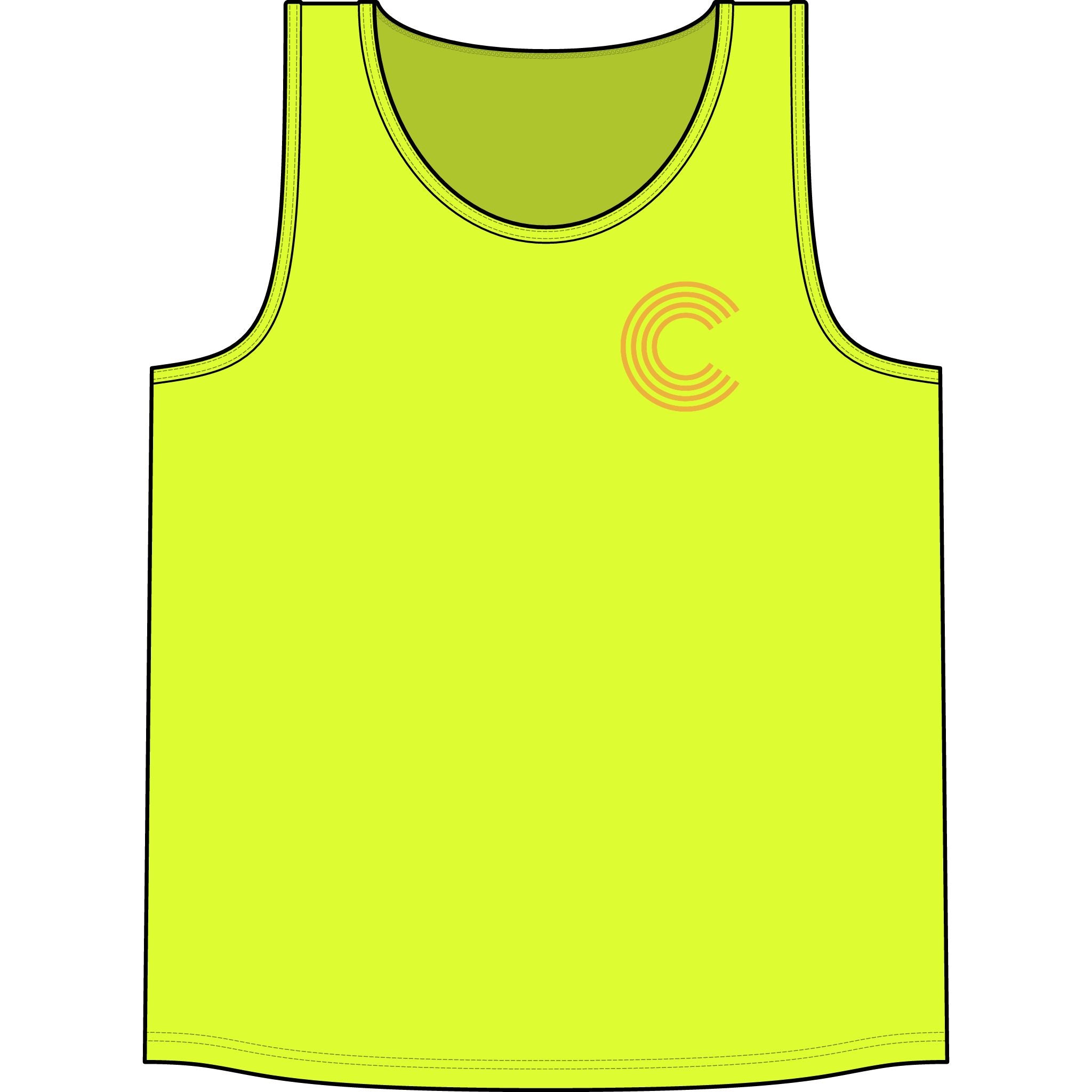 Big & Tall - Code 4 LED Supply "Lights Before Lockers" Tank