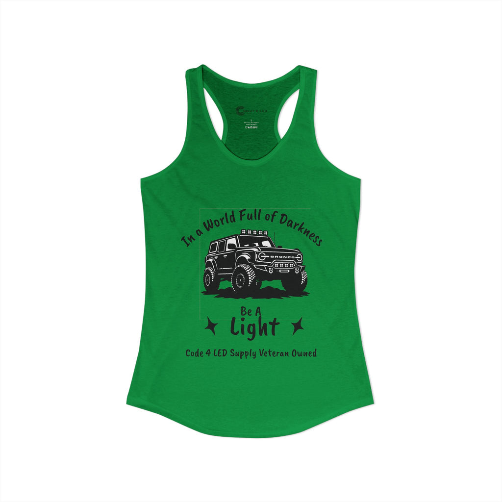Women's Racerback Bronco Tank