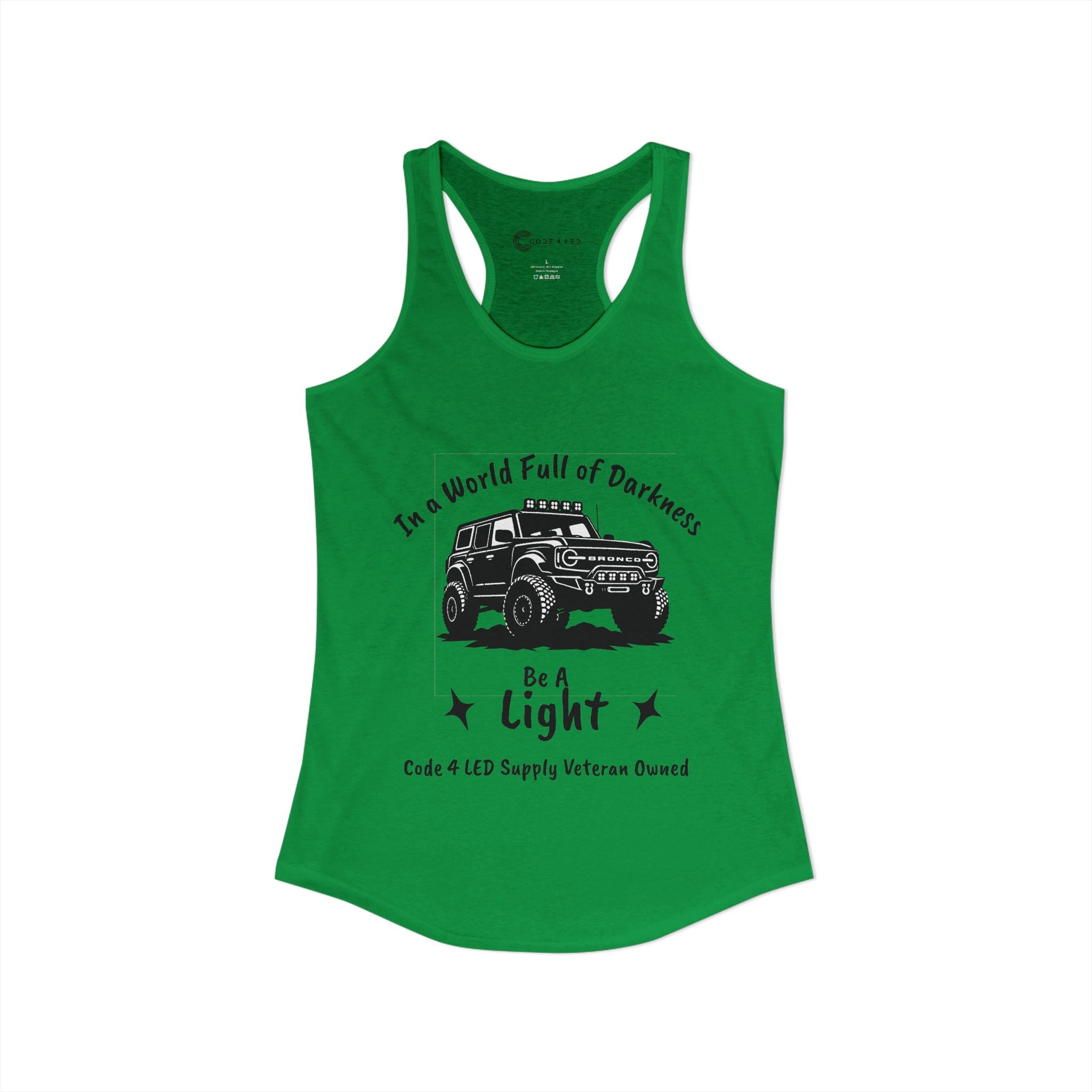Women's Racerback Bronco Tank