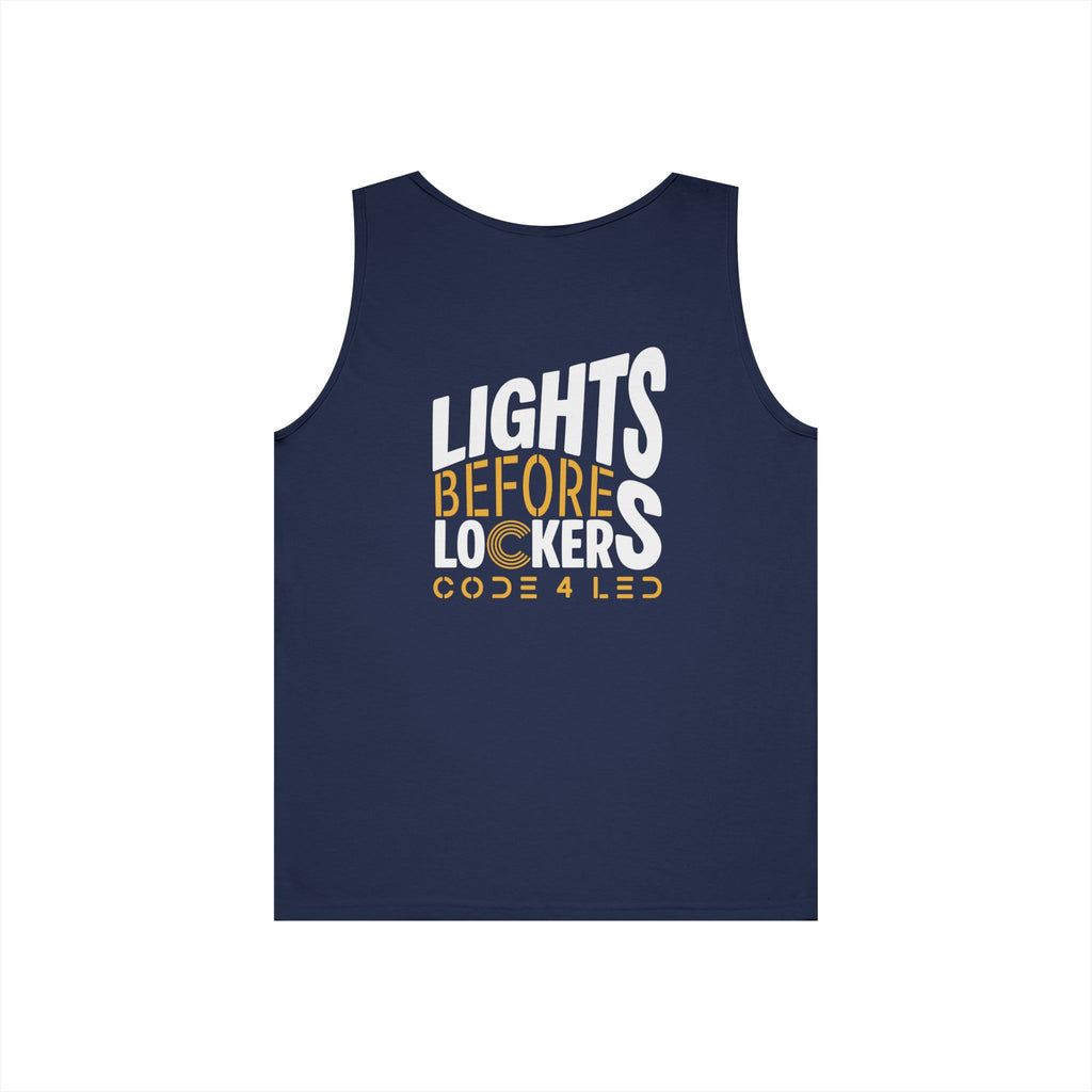 Code 4 LED "Lights before Lockers" Tank