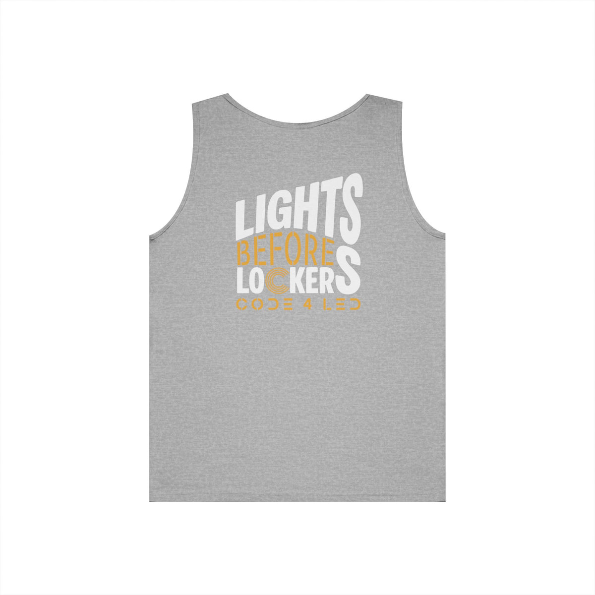 Code 4 LED "Lights before Lockers" Tank