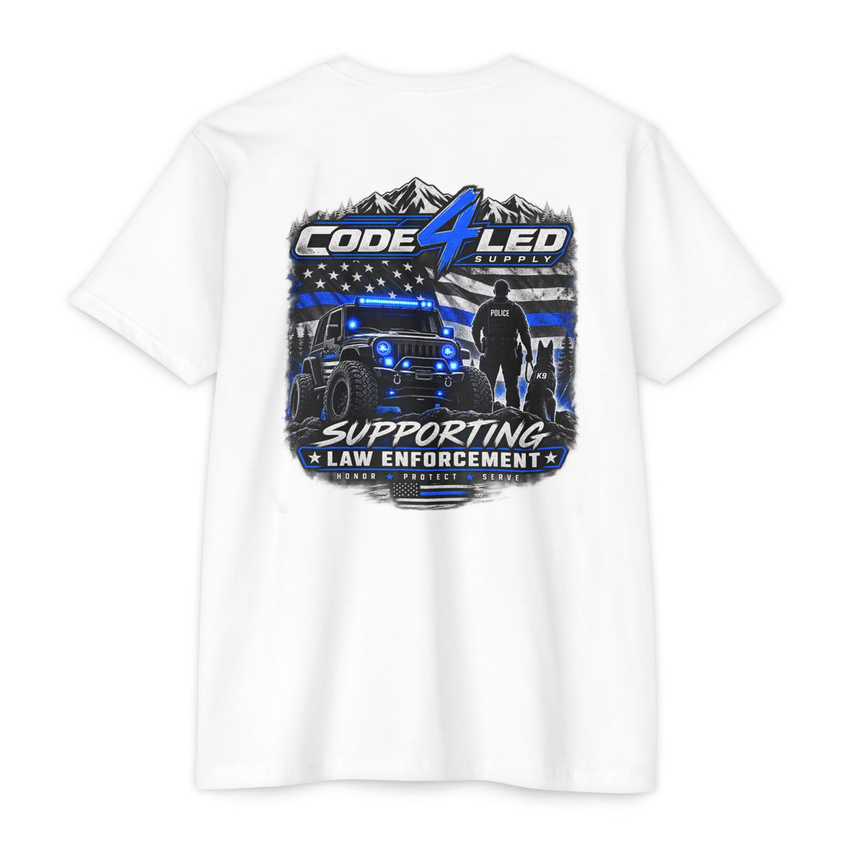 Trail Hero 'Supporting Law Enforcement' T-Shirt