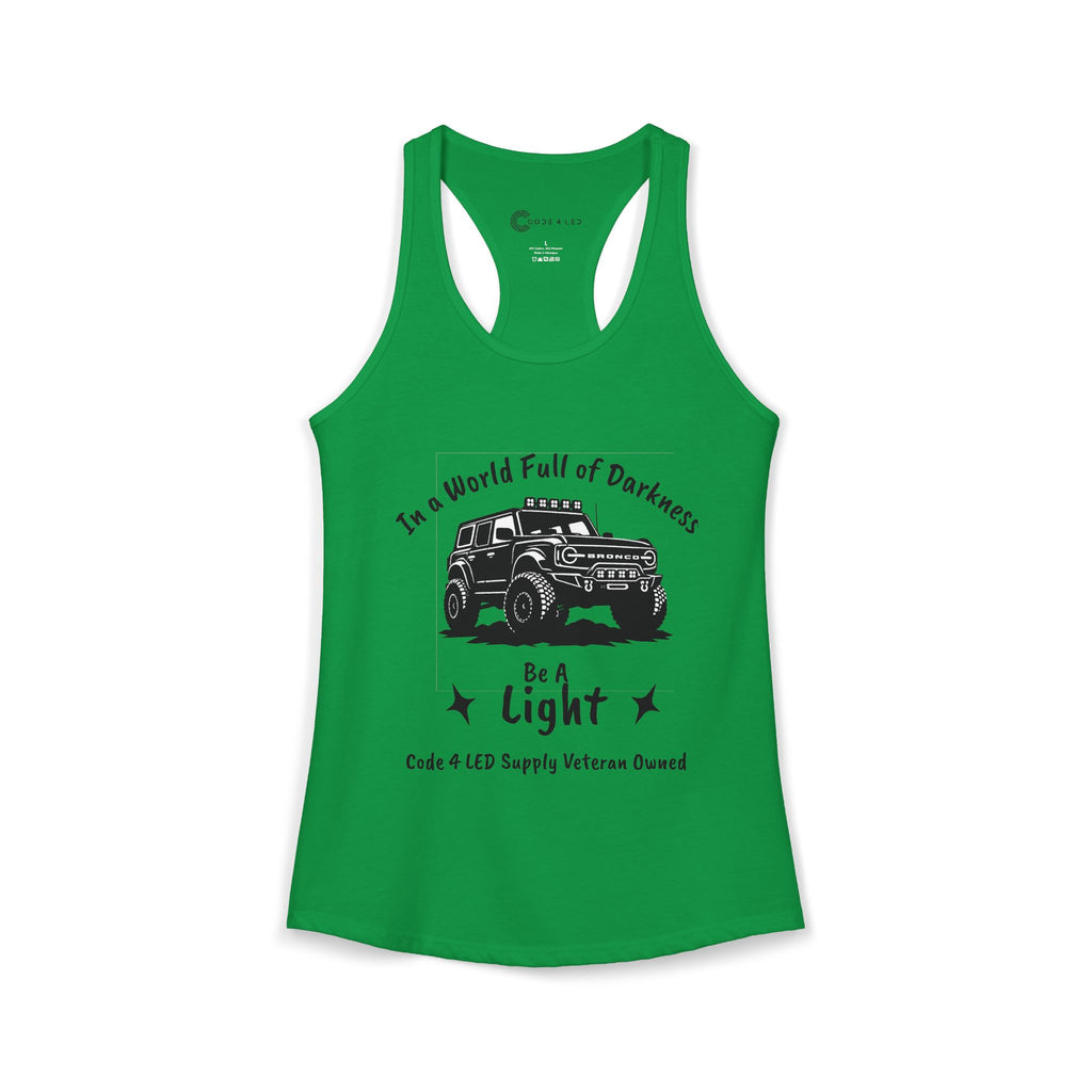 Women's Racerback Bronco Tank