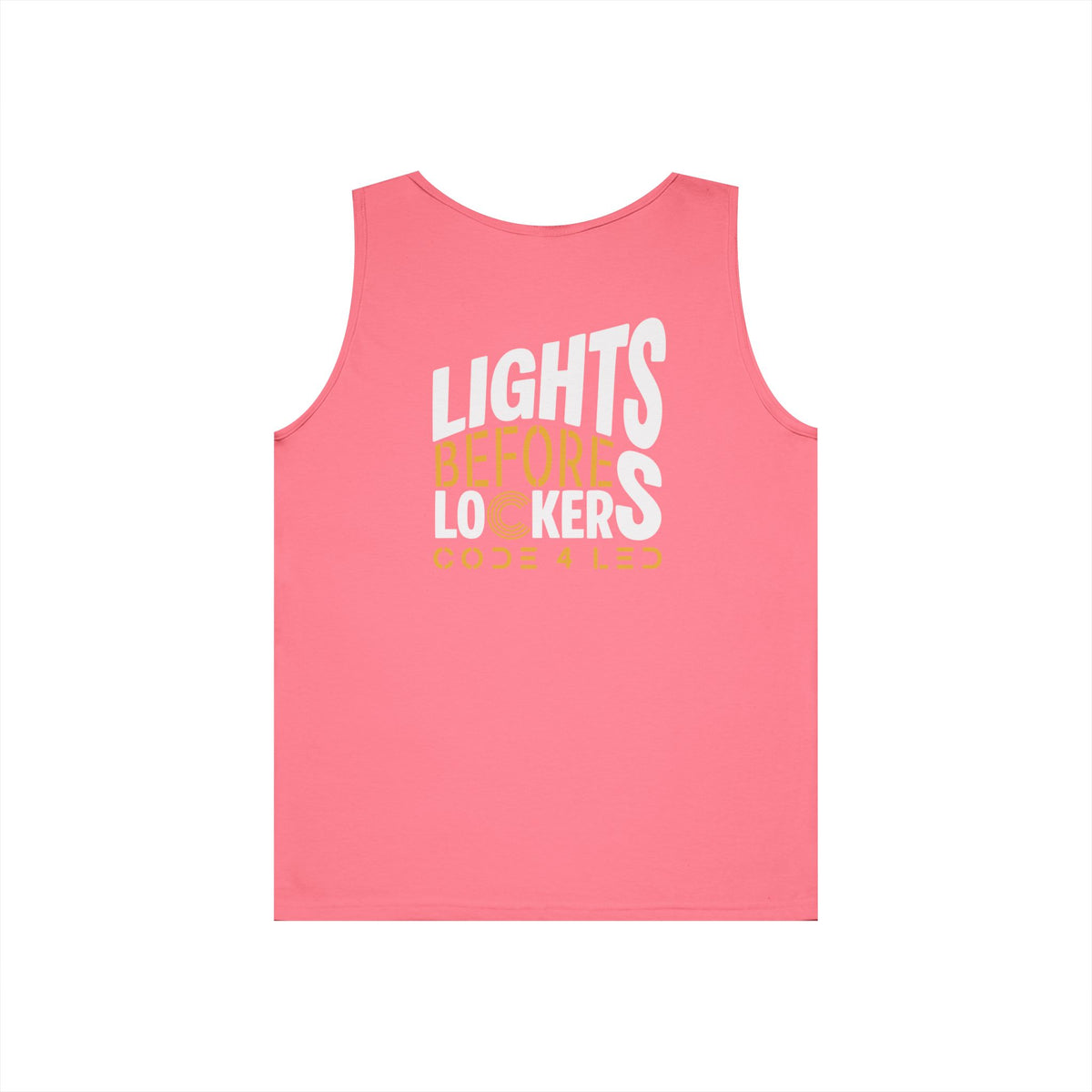 Code 4 LED "Lights before Lockers" Tank