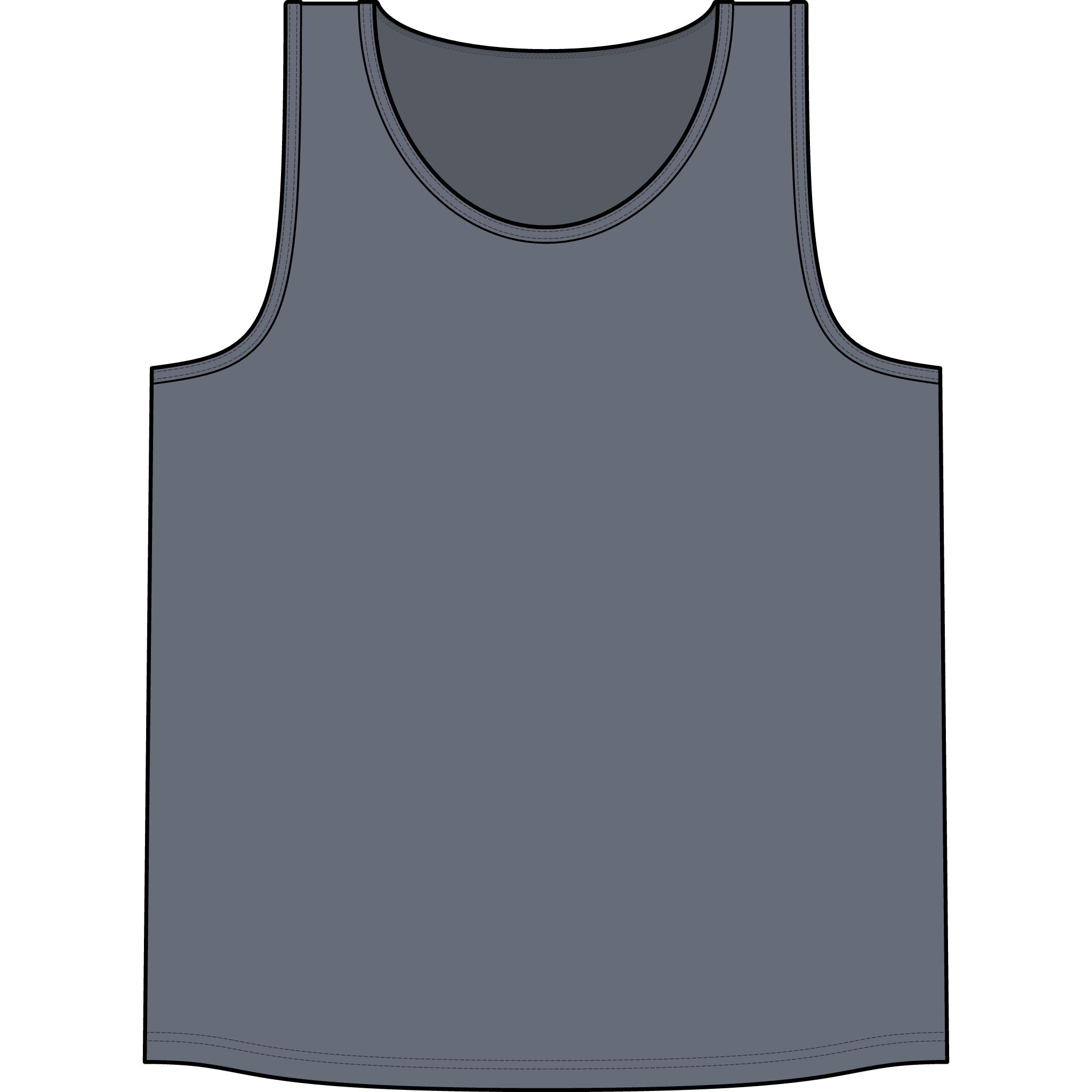 Big & Tall - Code 4 LED Supply "Lights Before Lockers" Tank