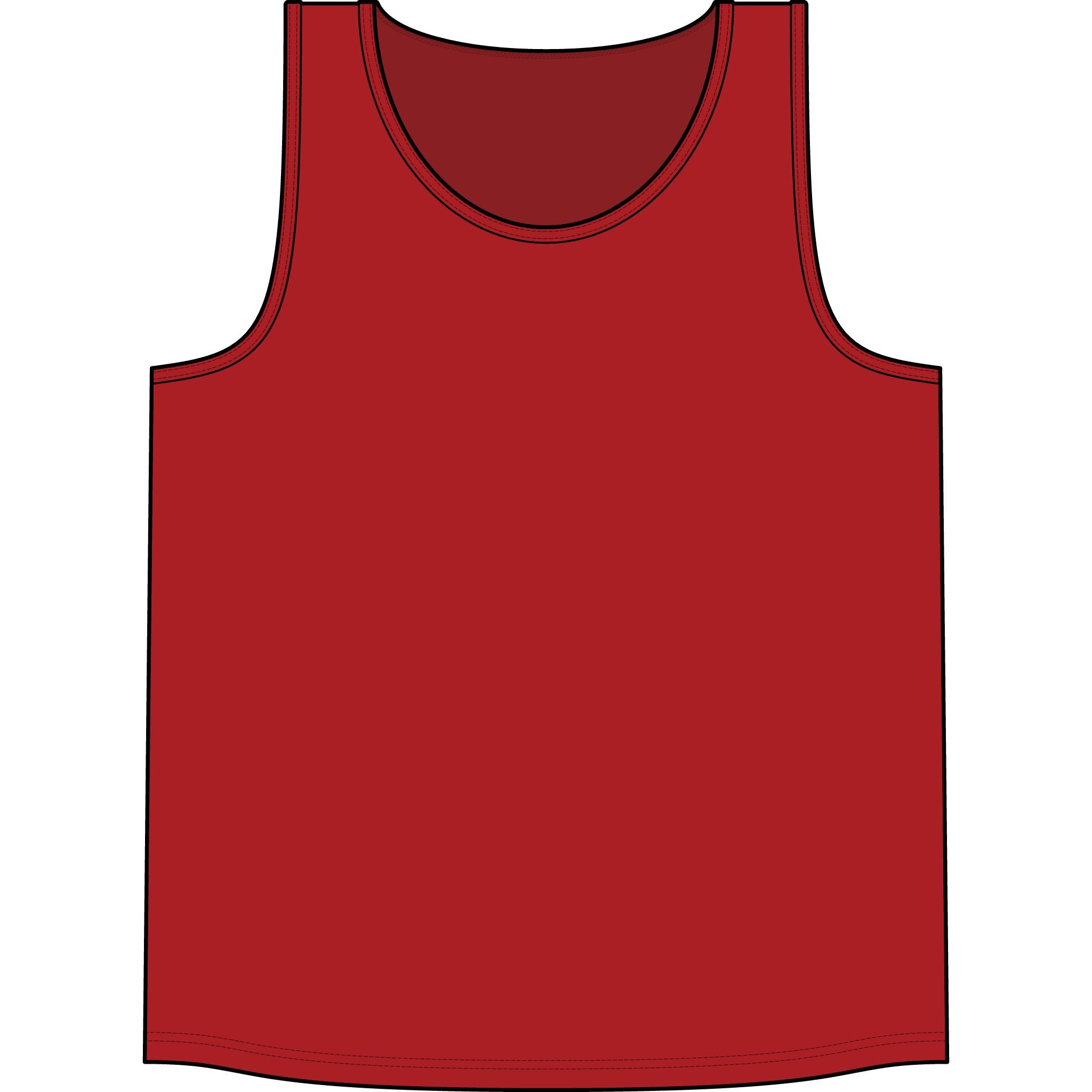 Big & Tall - Code 4 LED Supply "Lights Before Lockers" Tank