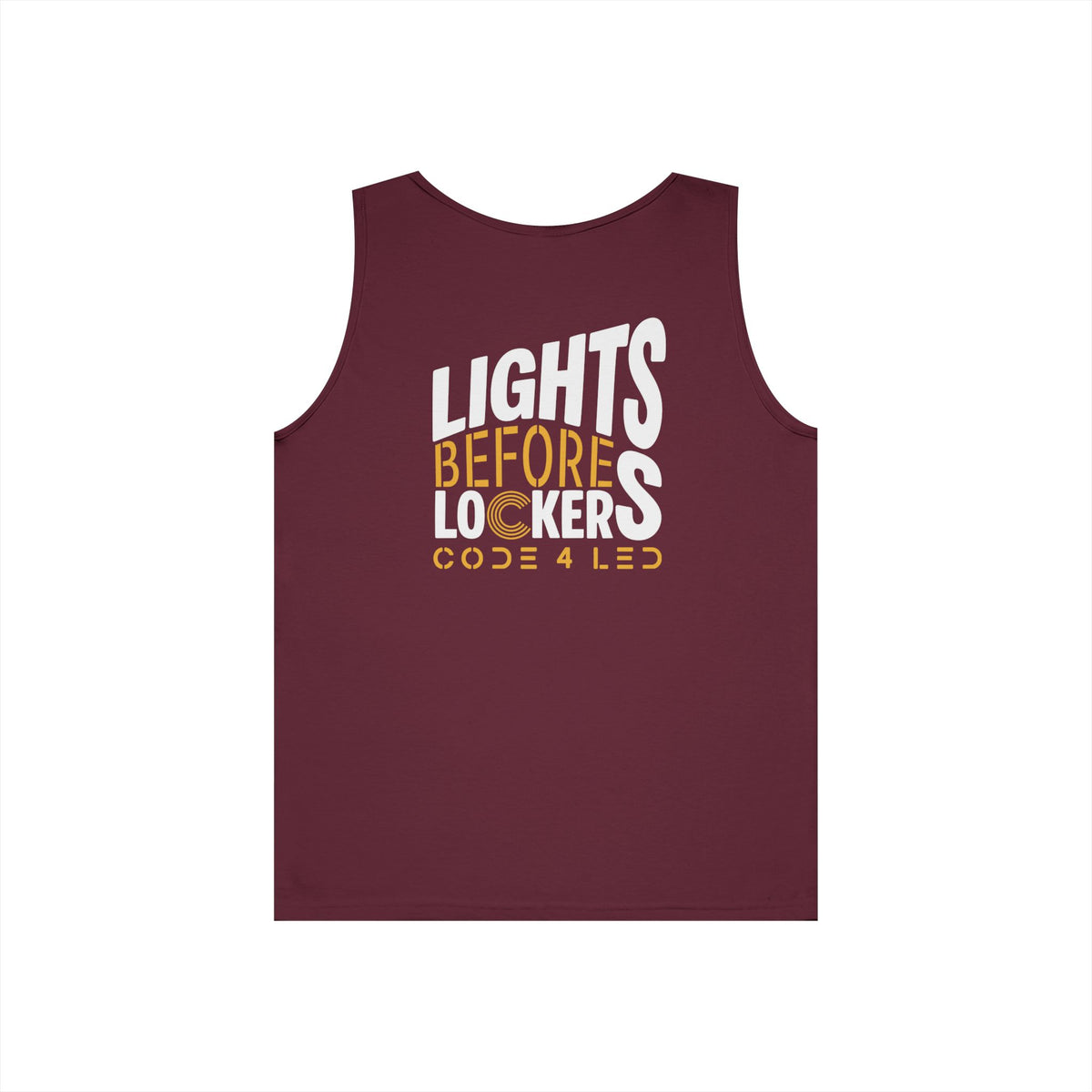 Code 4 LED "Lights before Lockers" Tank