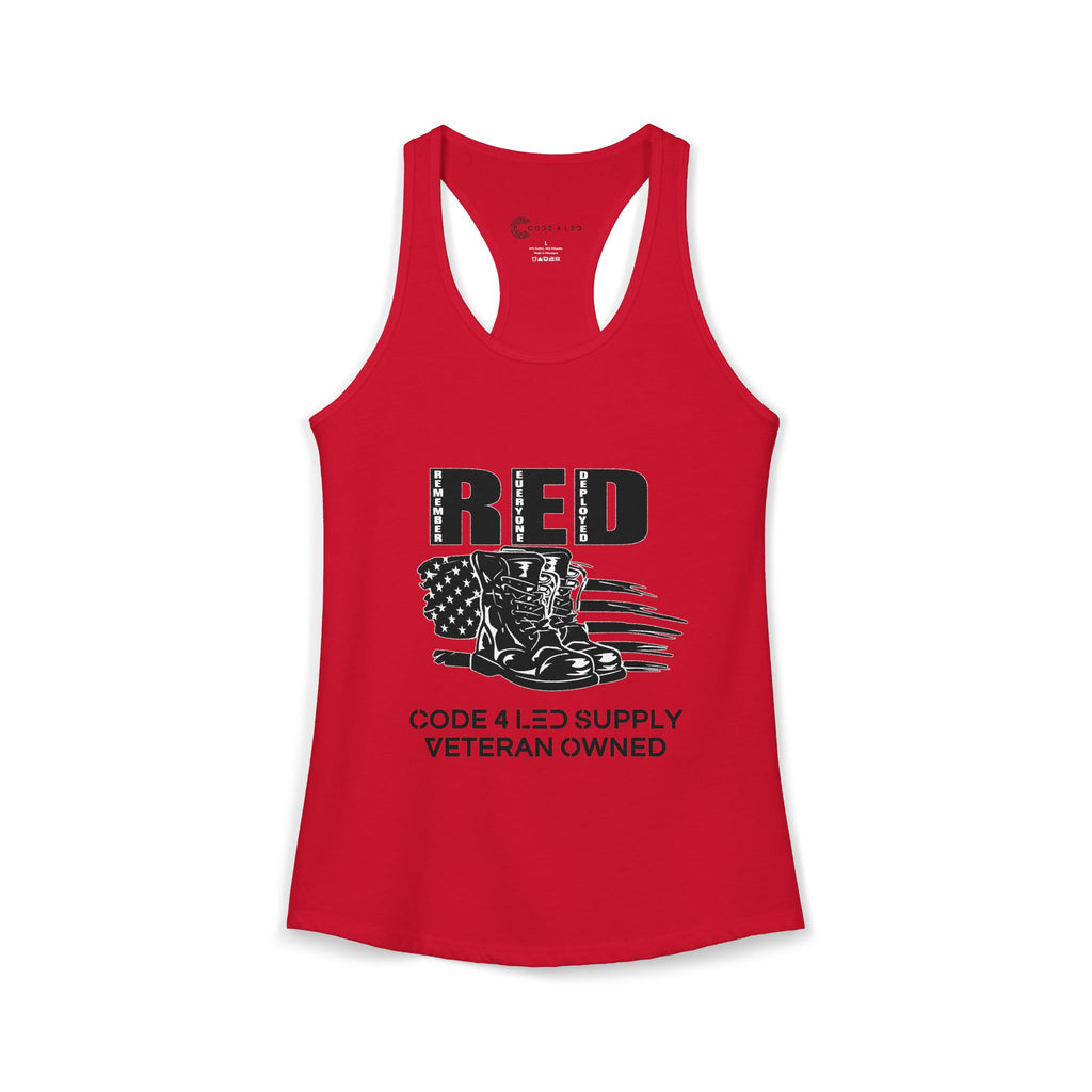 Women's Racerback RED Friday Tank