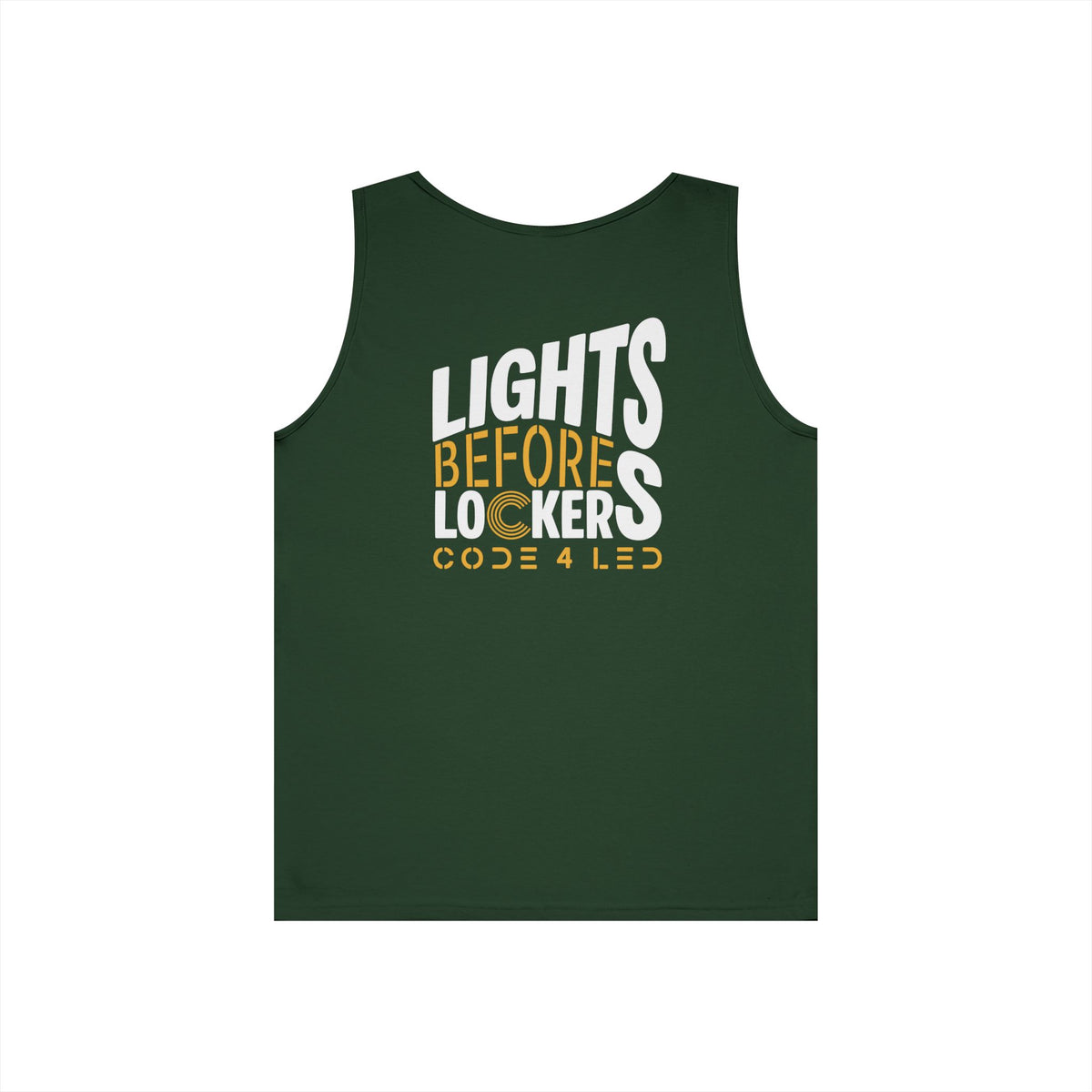 Code 4 LED "Lights before Lockers" Tank