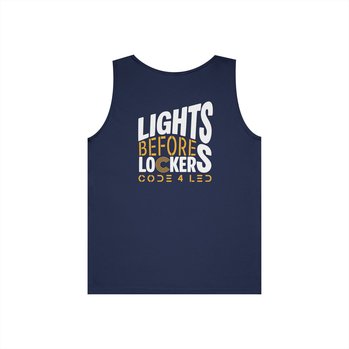 Code 4 LED "Lights before Lockers" Tank