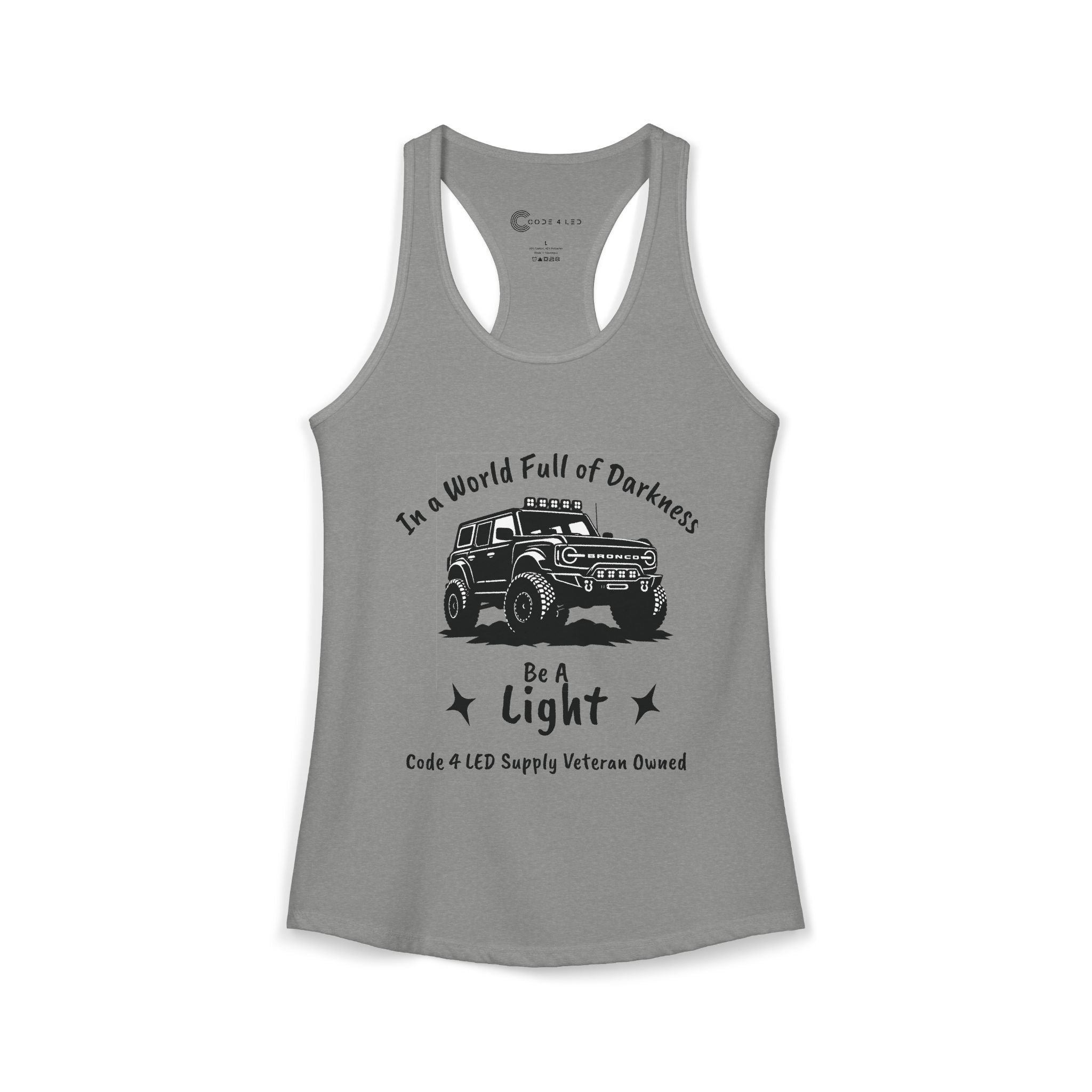 Women's Racerback Bronco Tank