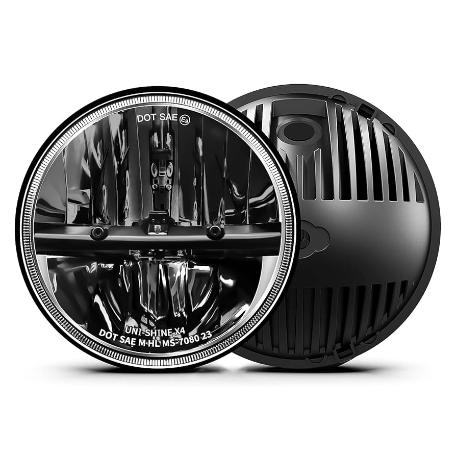 Code 4 Led 7 Inch Round Headlight