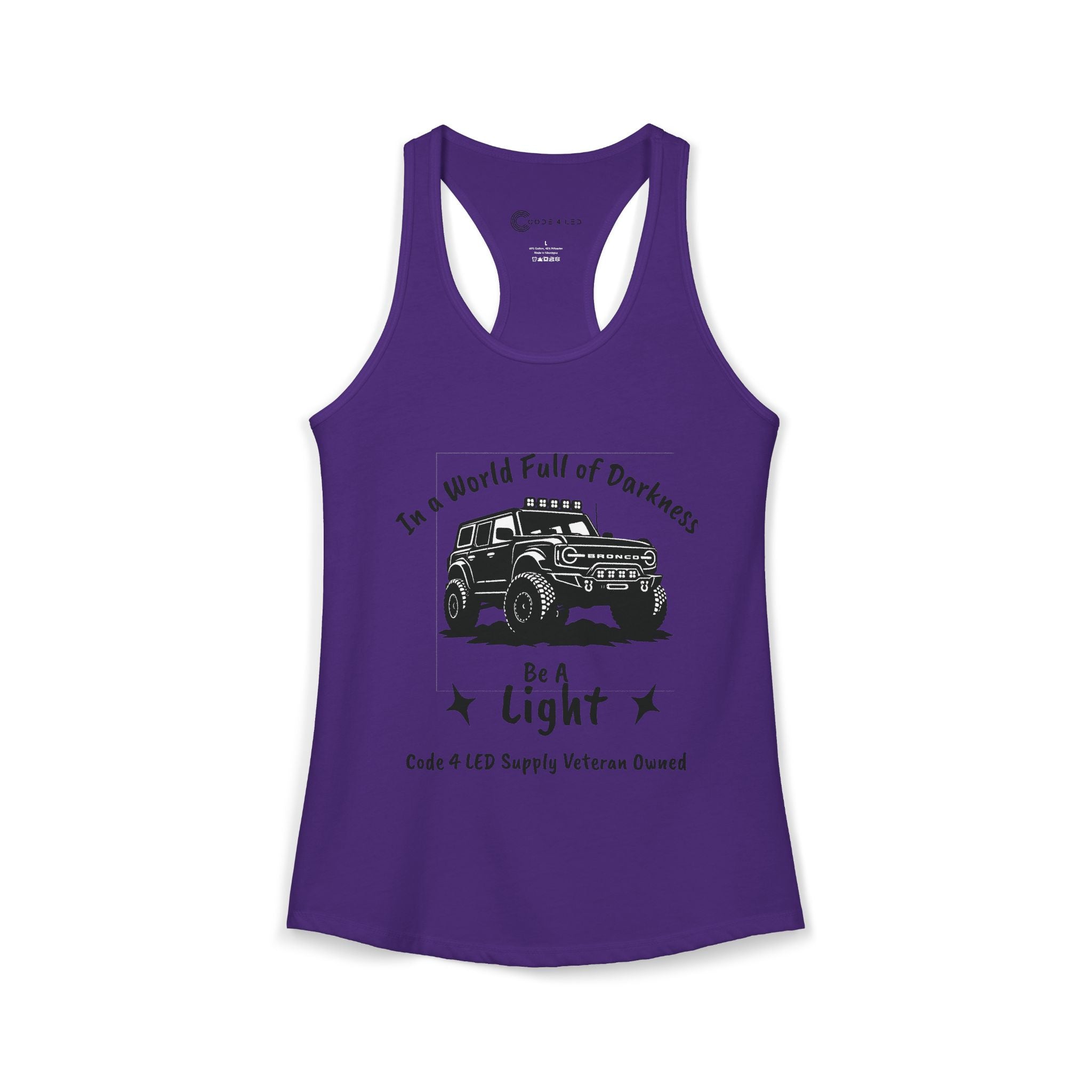 Women's Racerback Bronco Tank