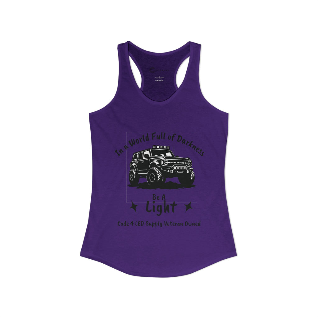 Women's Racerback Bronco Tank