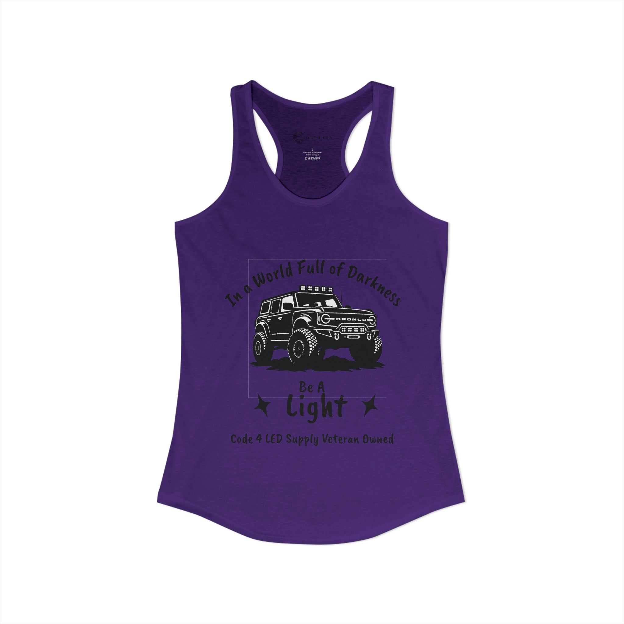 Women's Racerback Bronco Tank