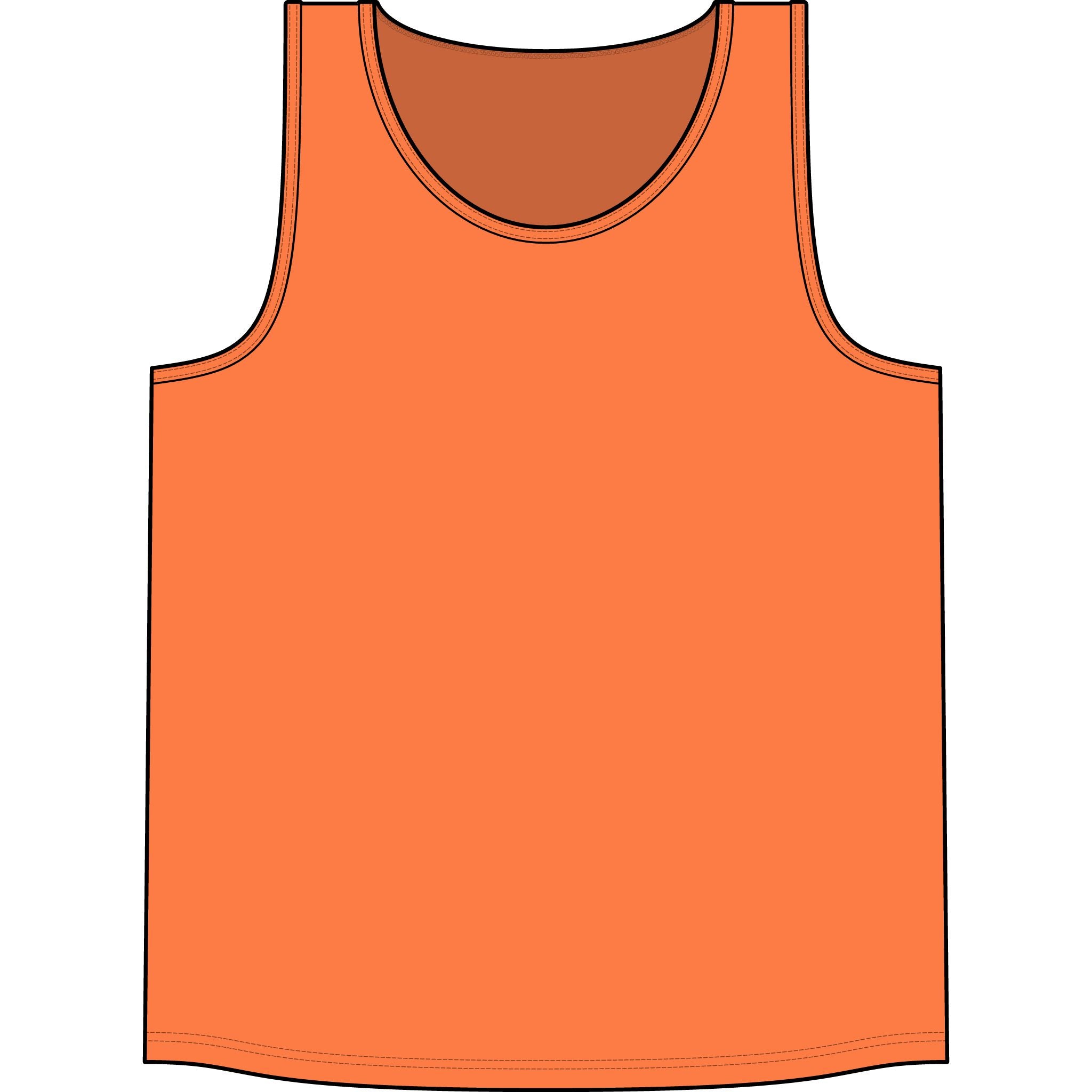 Big & Tall - Code 4 LED Supply "Lights Before Lockers" Tank