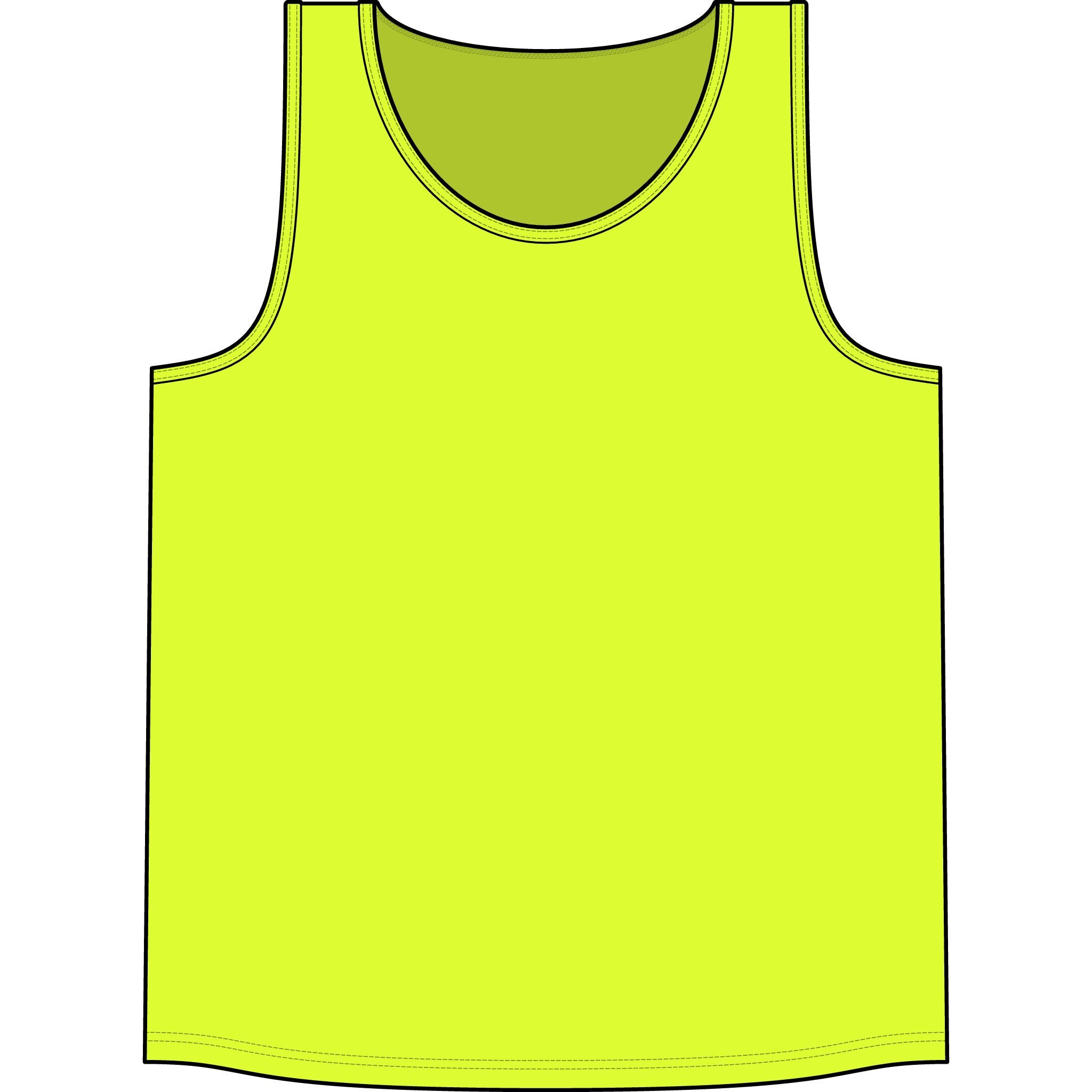 Big & Tall - Code 4 LED Supply "Lights Before Lockers" Tank
