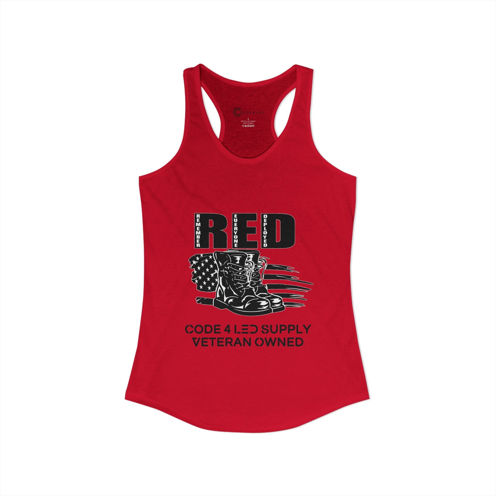 Women's Racerback RED Friday Tank