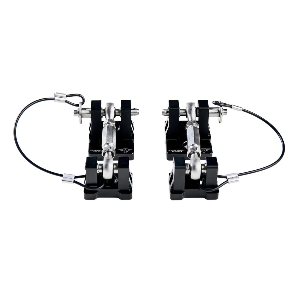 Combat Offroad JK/JL.JT Billet Aluminum Hood Latch Set