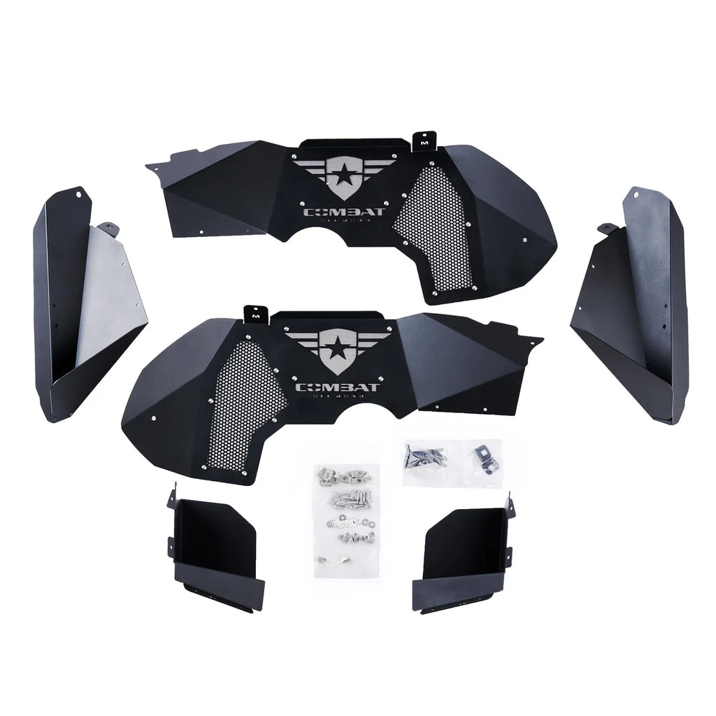 Combat Offroad Jeep JL/JLU Wrangler Aluminum Inner Fender Liners