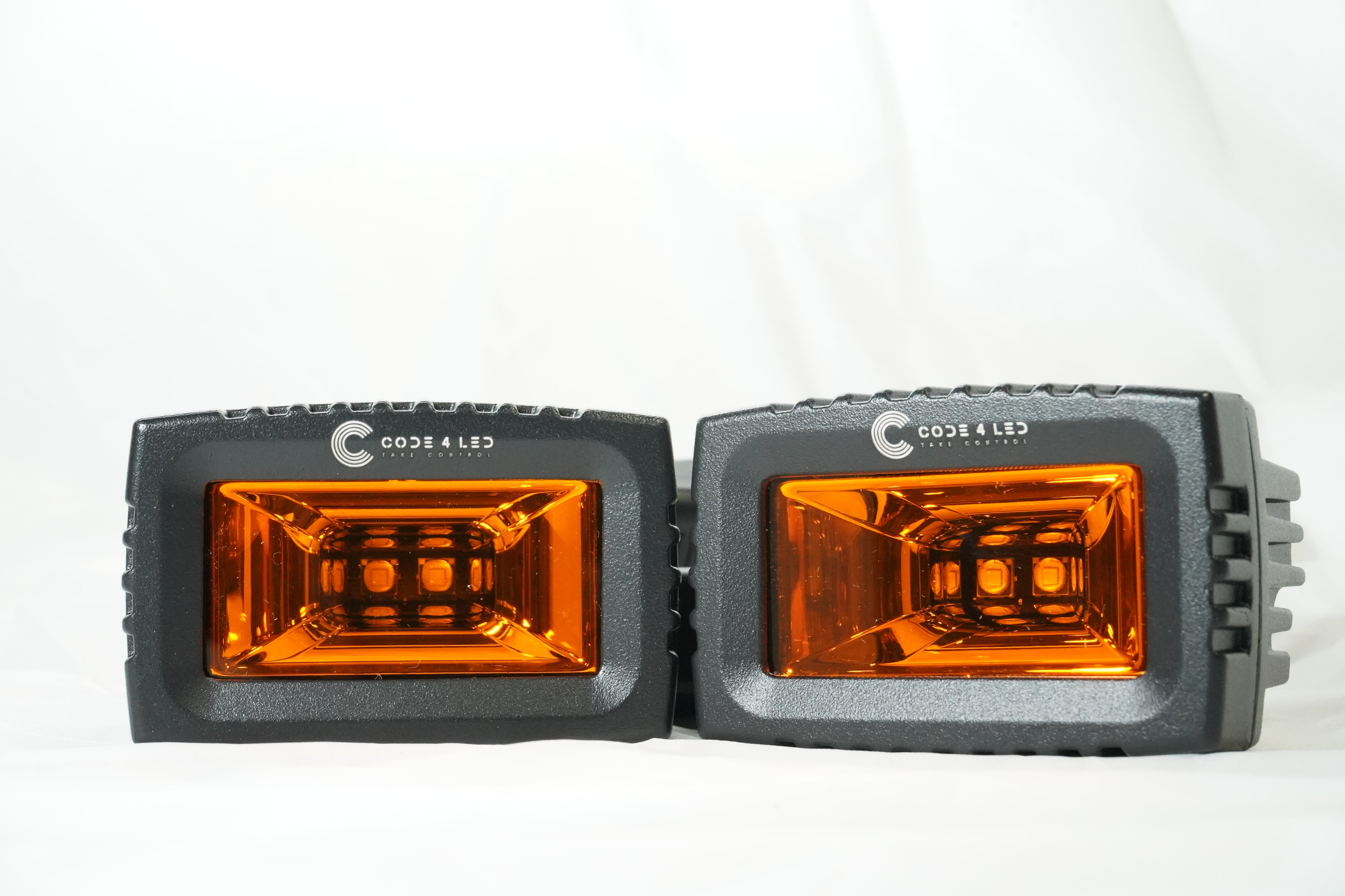 Code 4 LED 2 inch Vortex Pod Lights – Code 4 LED Supply