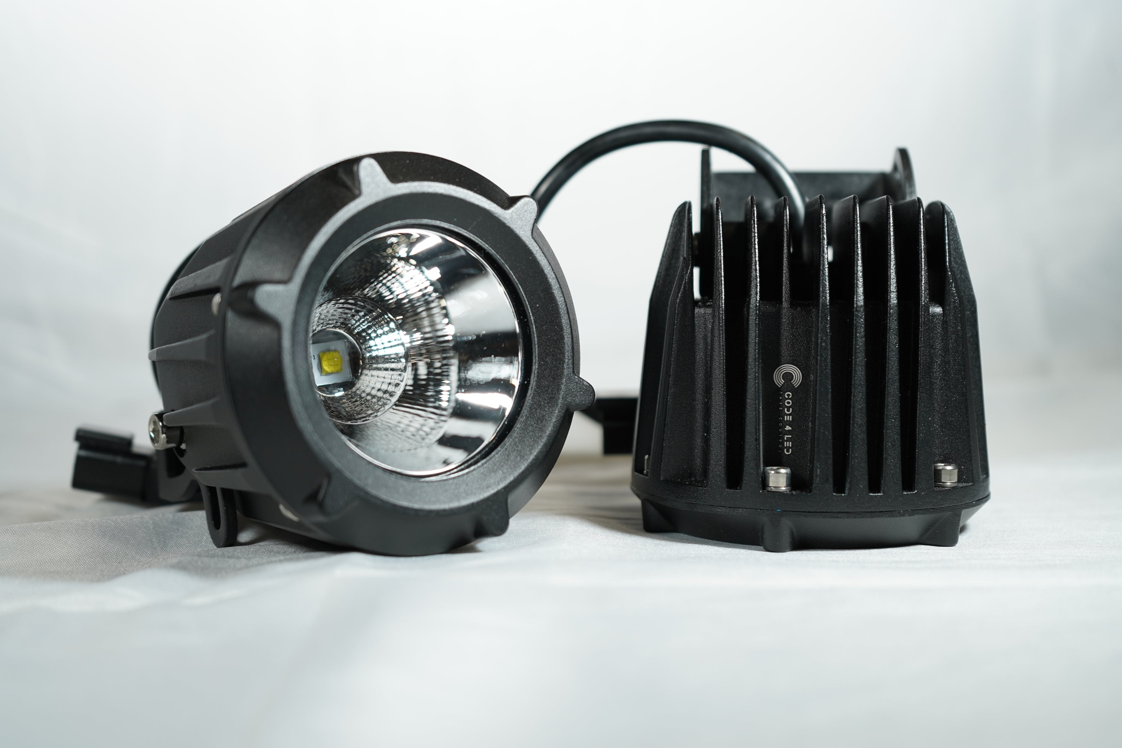 Code 4 LED 4 inch Round Compass Pod Light