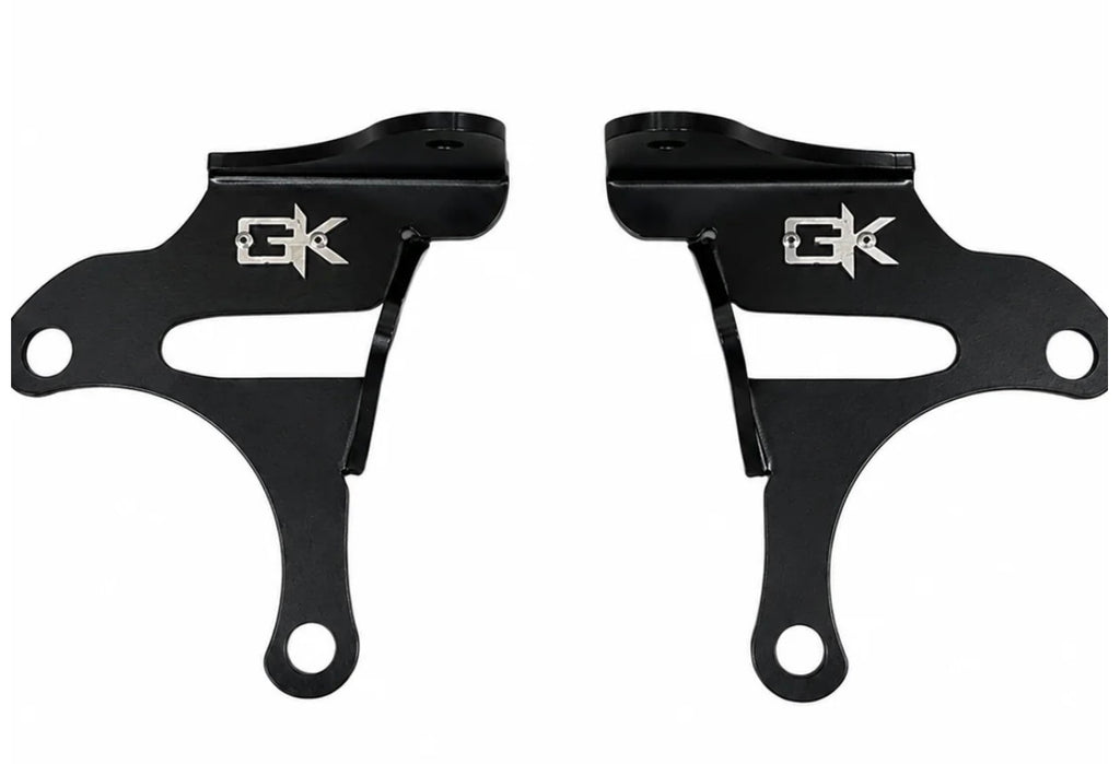 Gatekeeper Jeep JK Steerable Knuckle Pod Light Mounts (2007-2018 Wrangler)