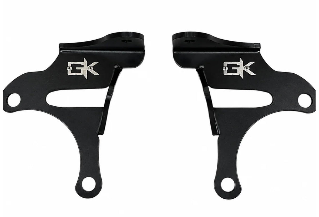 Gatekeeper Jeep JK Steerable Knuckle Pod Light Mounts (2007-2018 Wrangler)