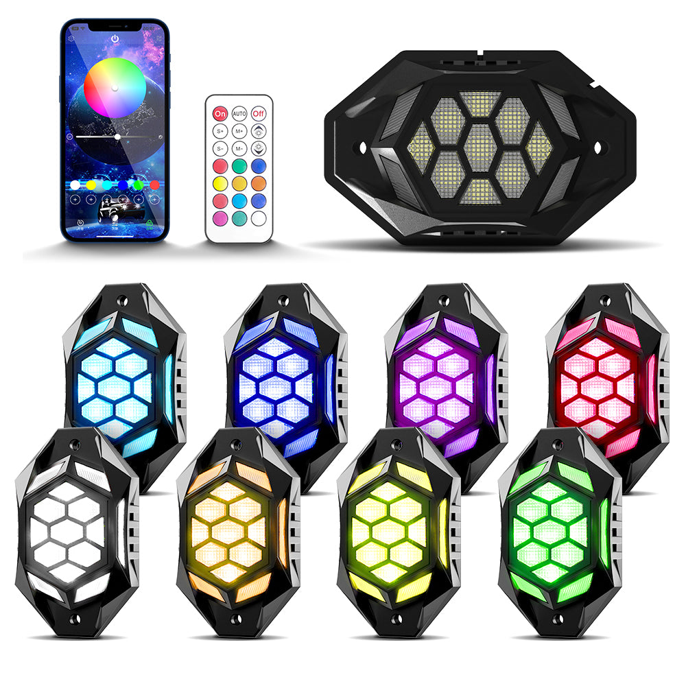 Code 4 Led Rock Lights