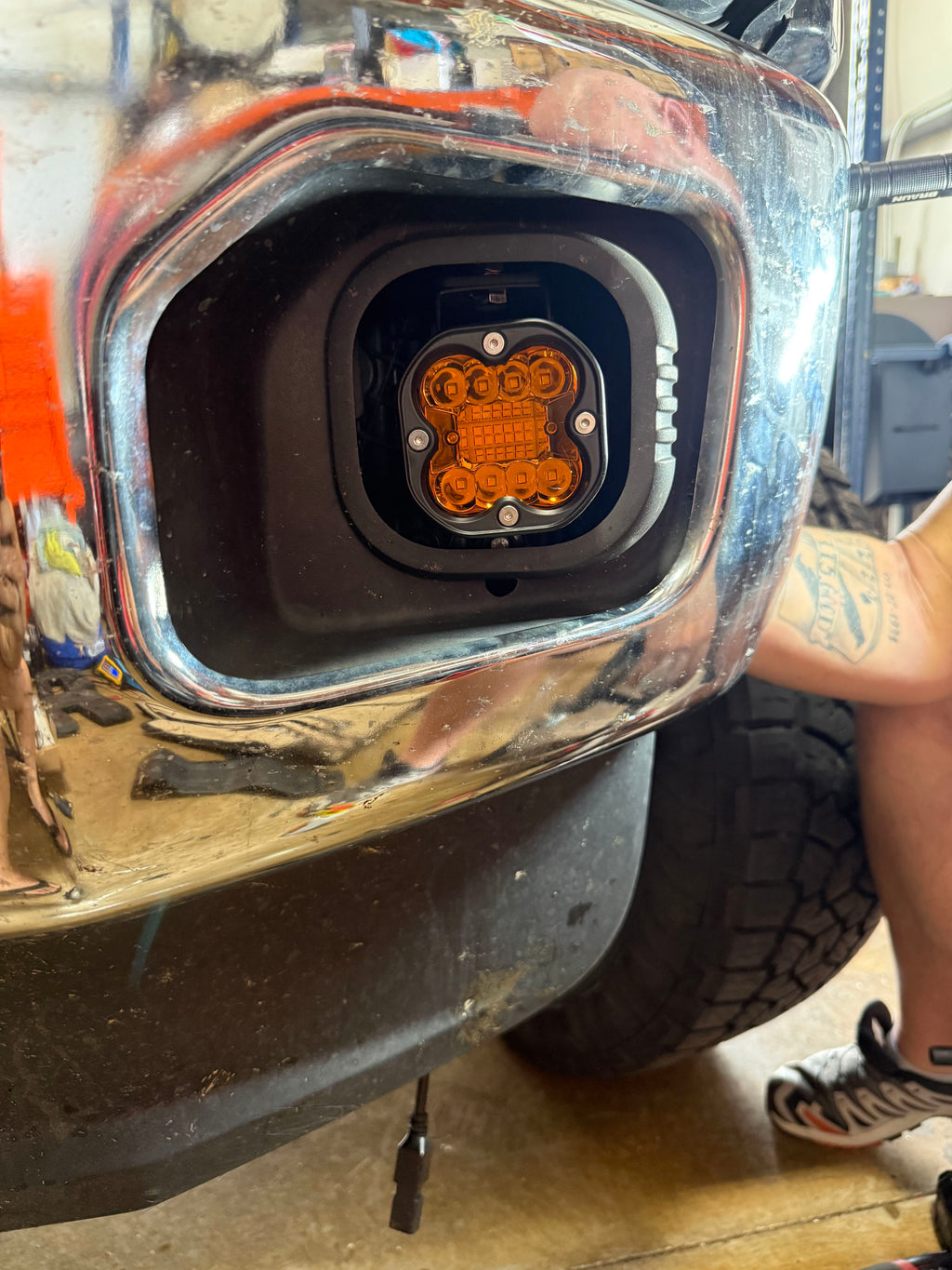 Code 4 LED Ford After Market Fog Light Package